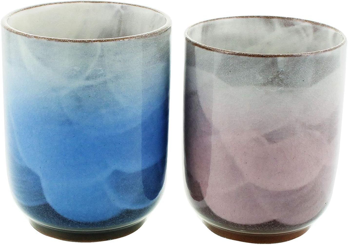 小代焼中平窯 藁灰釉後手急須面取 高級湯呑み ぐい呑み 絶品小代焼中平